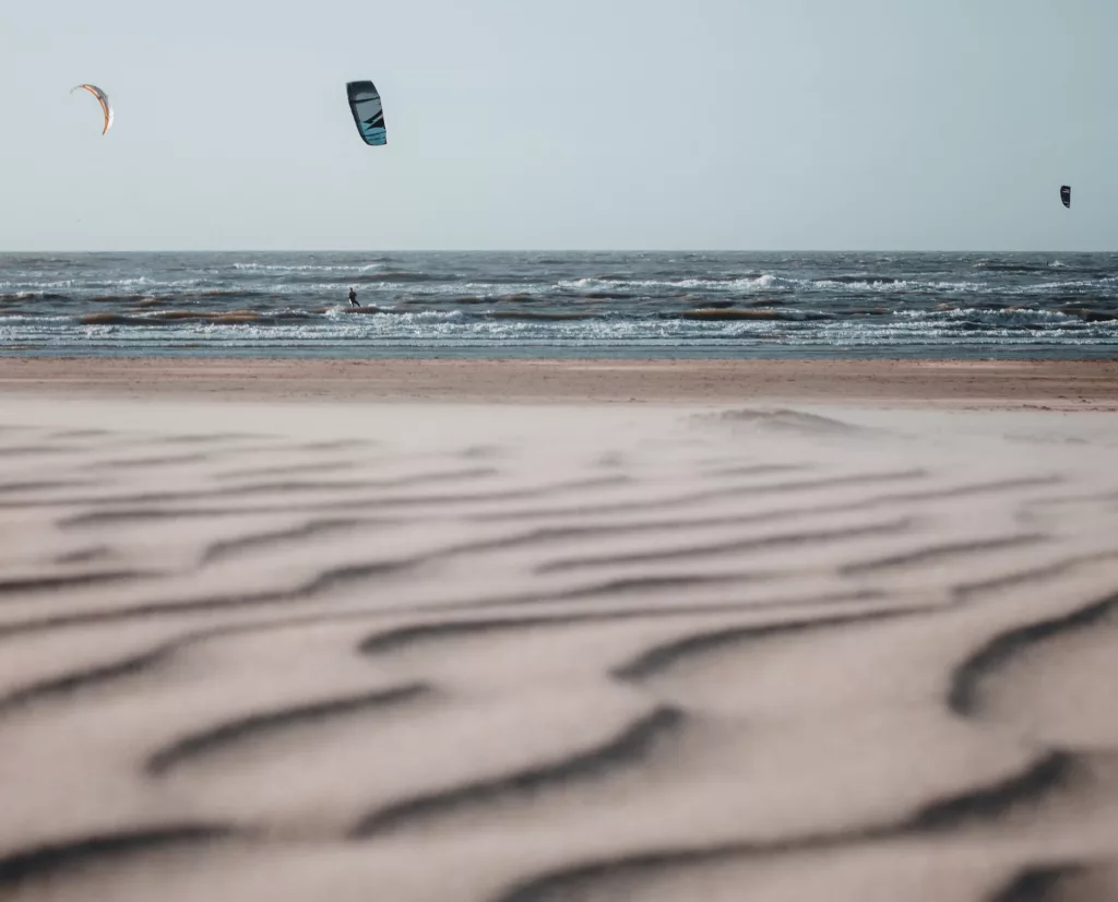 nz kiteboarder port waiakto new zealand