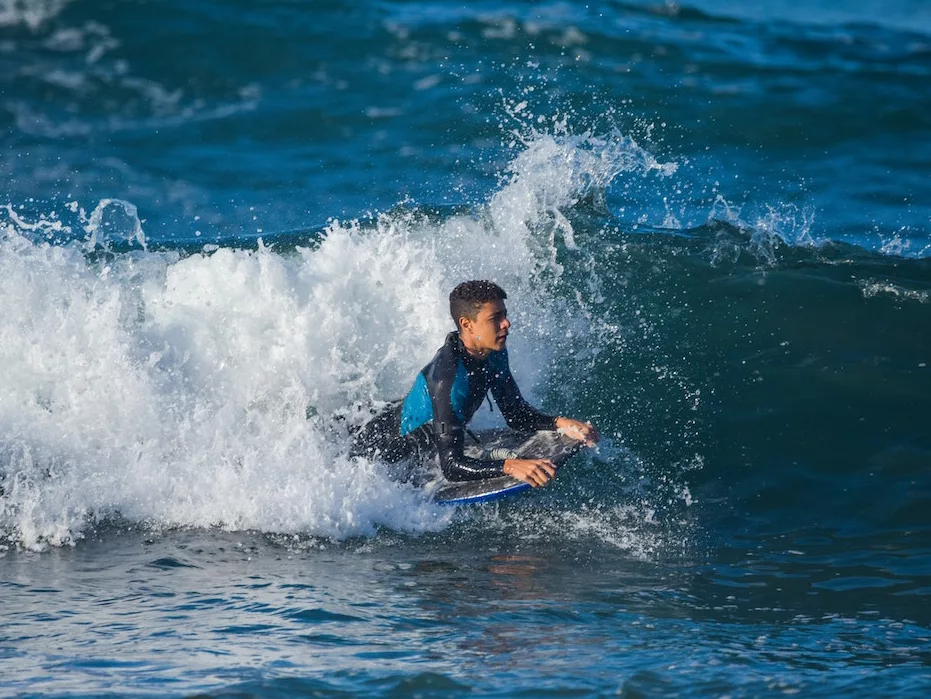 ids learn body boarding | bodyboarding port waikato